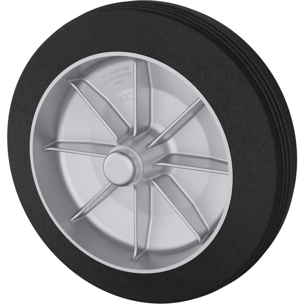Cushion Tread Wheels