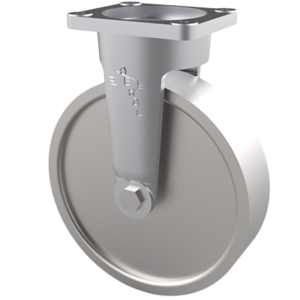 R12 Series Casters – 2,400 Lbs Max Capacity – 5.88 x 6.75 Top Plate
