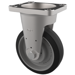 R8 Series Casters – 2,100 Lbs Max Capacity – 5.88 x 6.75 Top Plate