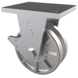 RF8 Series Casters – 8,000 Lbs Max Capacity – 7.00 x 8.50 Top Plate