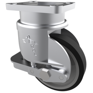 RS8 Series Casters – 2,000 Lbs Max Capacity – 5.88 x 6.75 Top Plate
