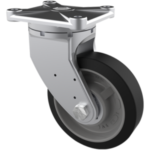 S8 Series Casters – 2,100 Lbs Max Capacity – 5.88 x 6.75 Top Plate