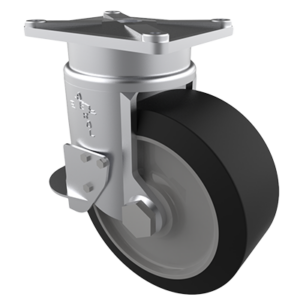SH12 Series Casters – 10,000 Lbs Max Capacity – 7.75 x 9.75 Top Plate