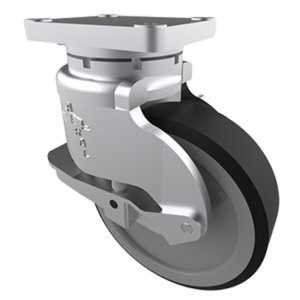 SS10 Series Casters – 1,800 Lbs Max Capacity – 5.88 x 6.75 Top Plate