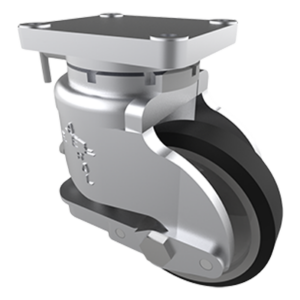 SS8 Series Casters – 2,100 Lbs Max Capacity – 5.88 x 6.75 Top Plate