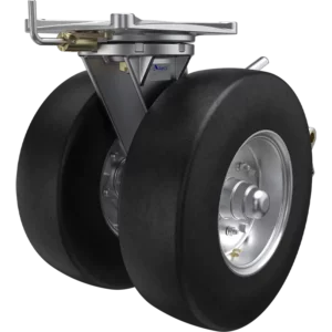 Dual Pneumatic Caster Wheels