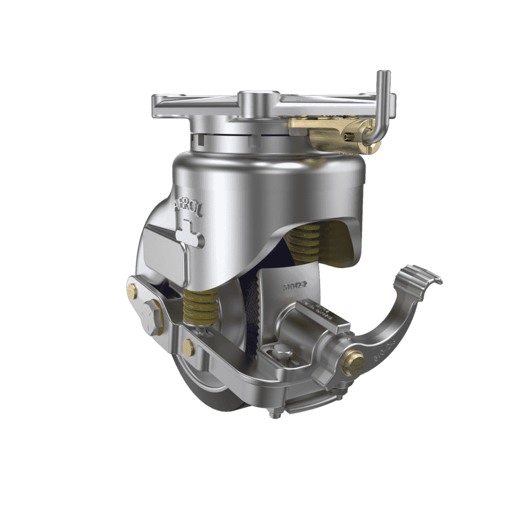 Vertical Shock Absorbing Caster wheels