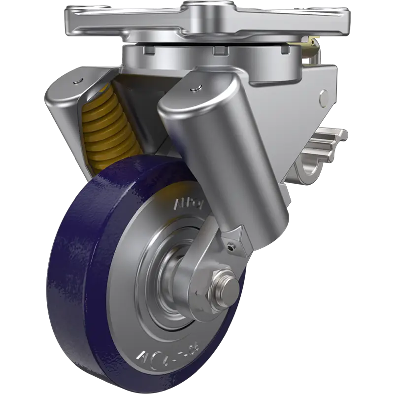 anita shock absorbing caster wheels