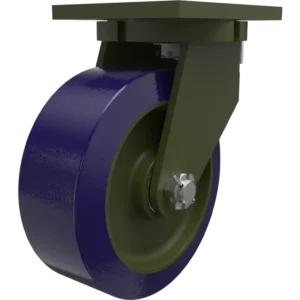 heavy duty single wheel steel casters