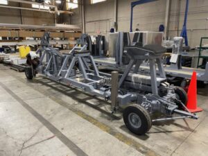 trailer to carry a drone